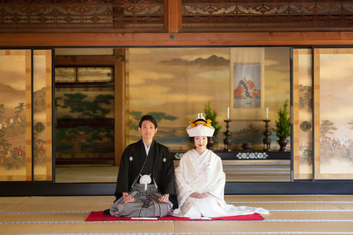 世界文化遺産「仁和寺」で撮る格調高い結婚写真
